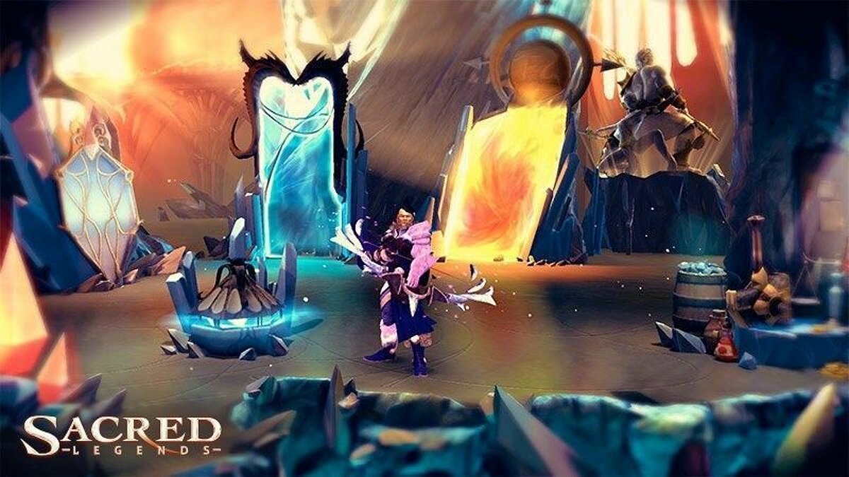 Для iOS и Android анонсирована Action/RPG Sacred Legends