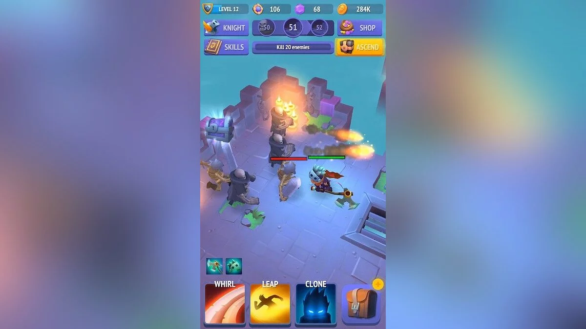 Скриншоты из NonStop Knight