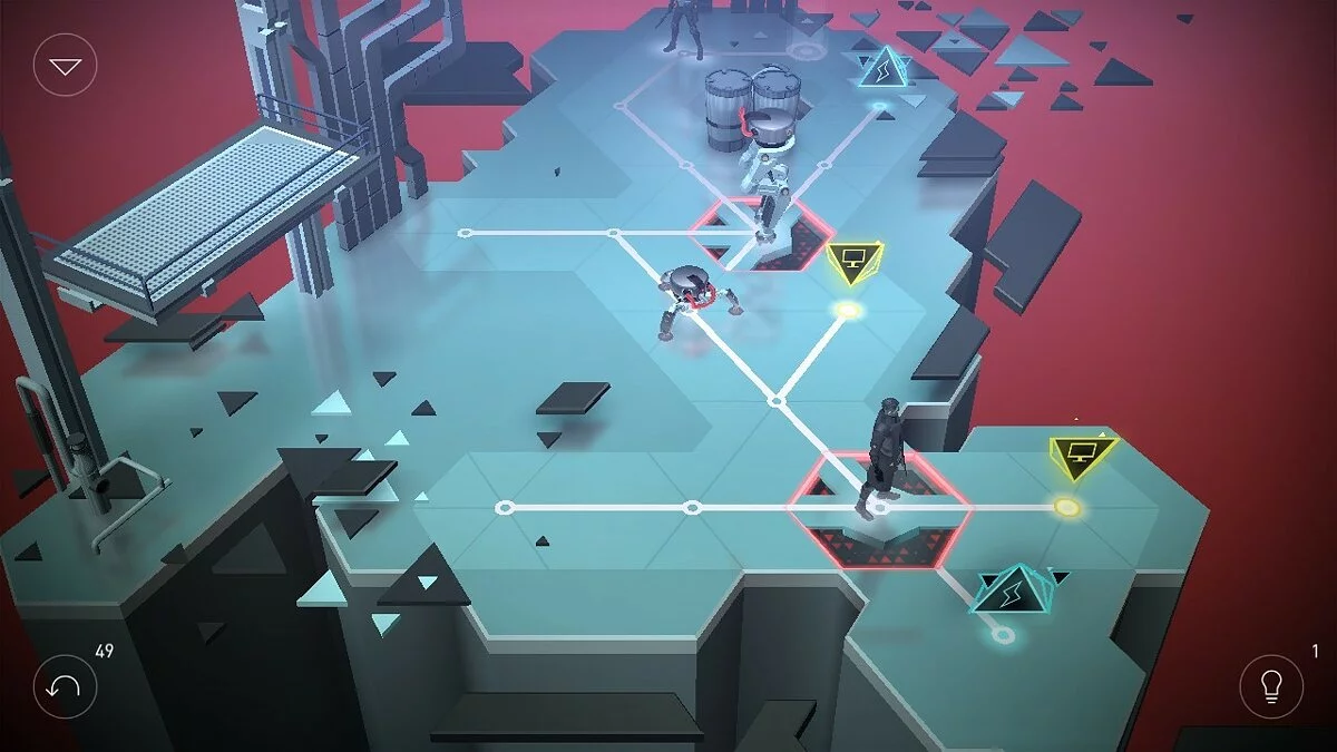 Скриншоты из Deus Ex GO