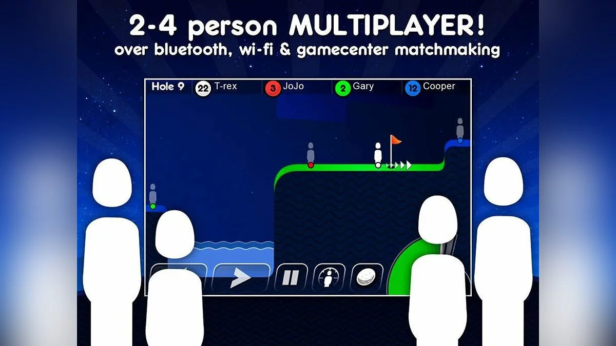 Скриншоты из Super Stickman Golf