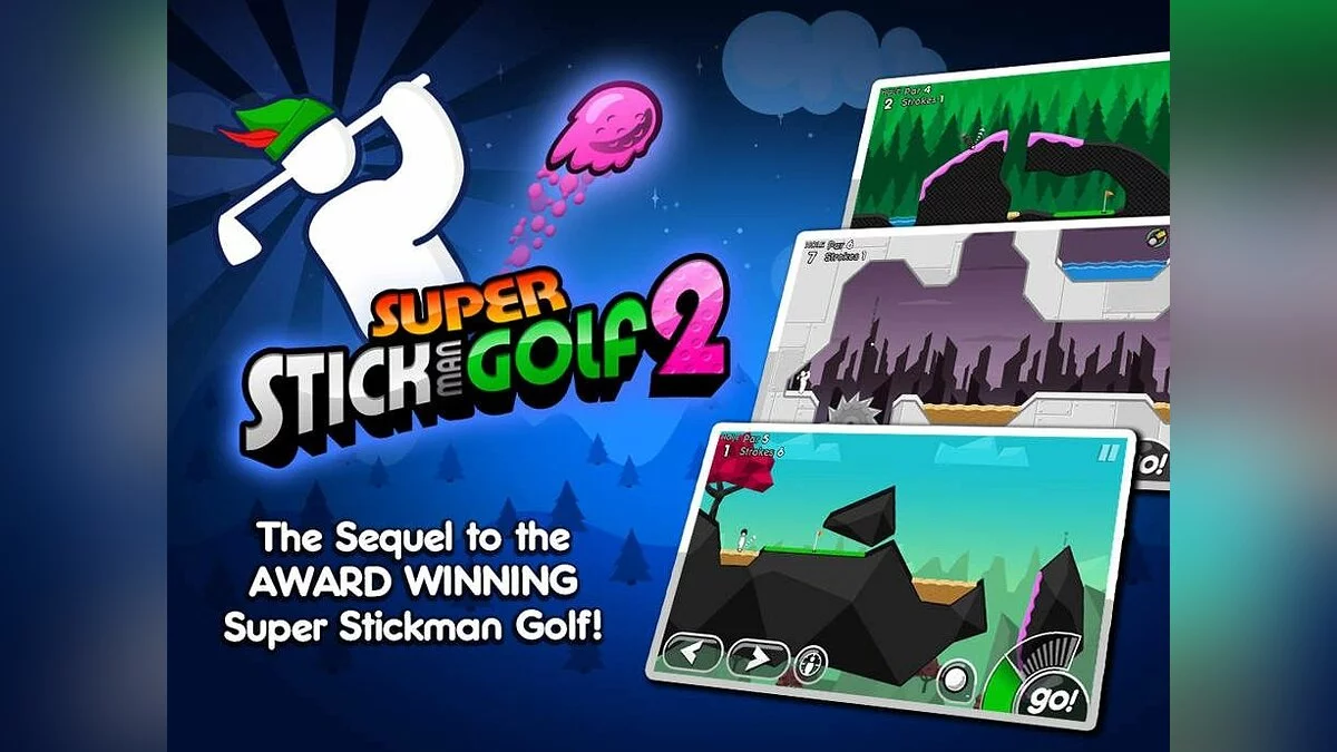 Скриншоты из Super Stickman Golf 2 / Картинка 2