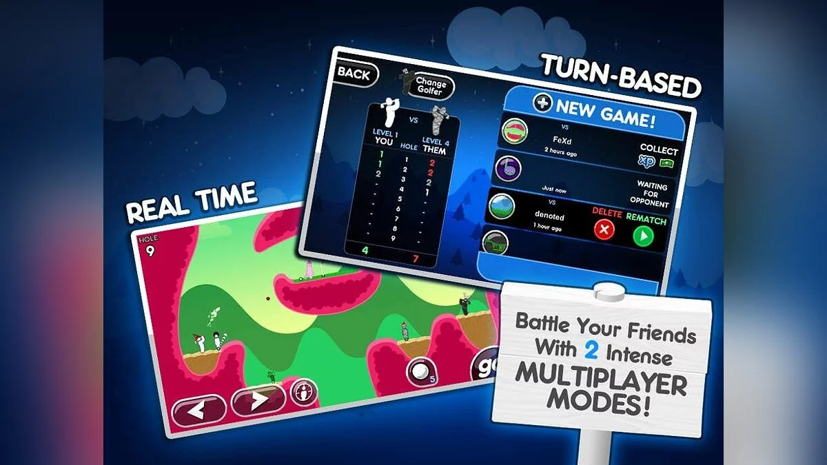 Скриншоты из Super Stickman Golf 2 / Картинка 1