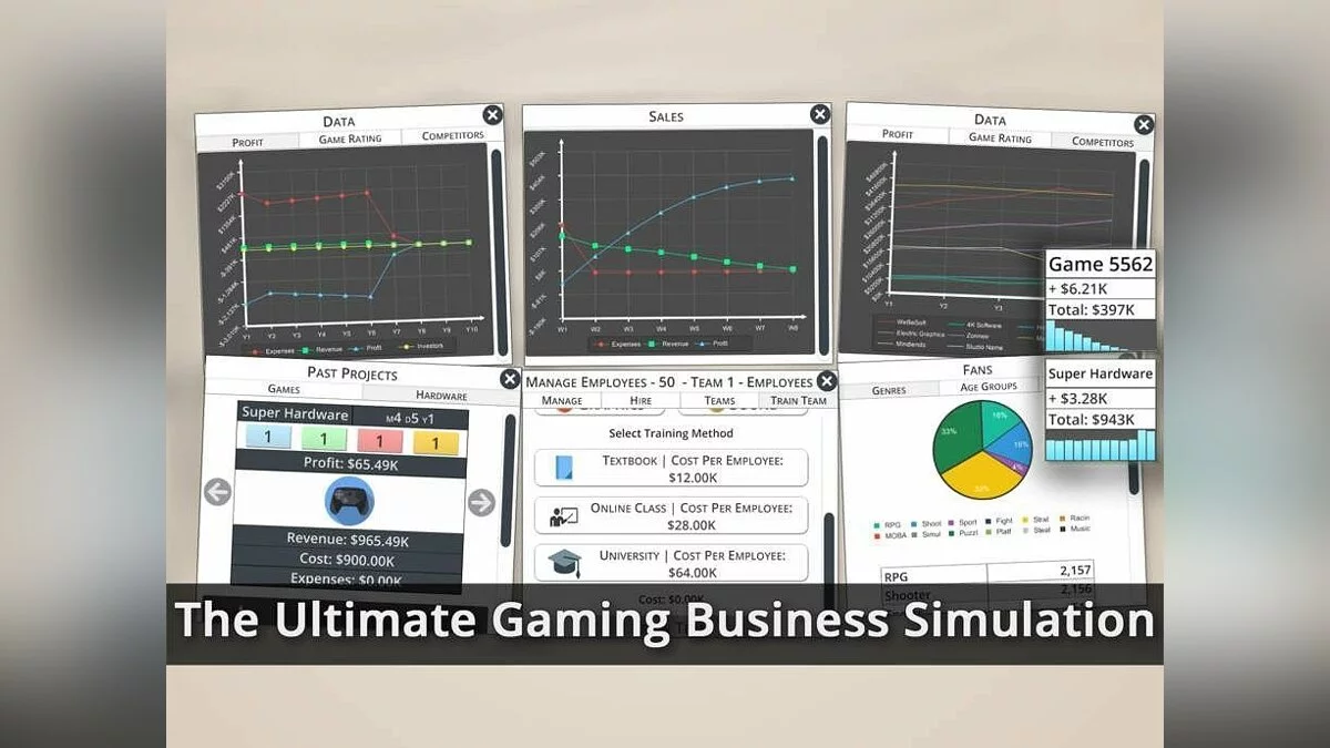 Скриншоты из Game Studio Tycoon 3 / Картинка 1
