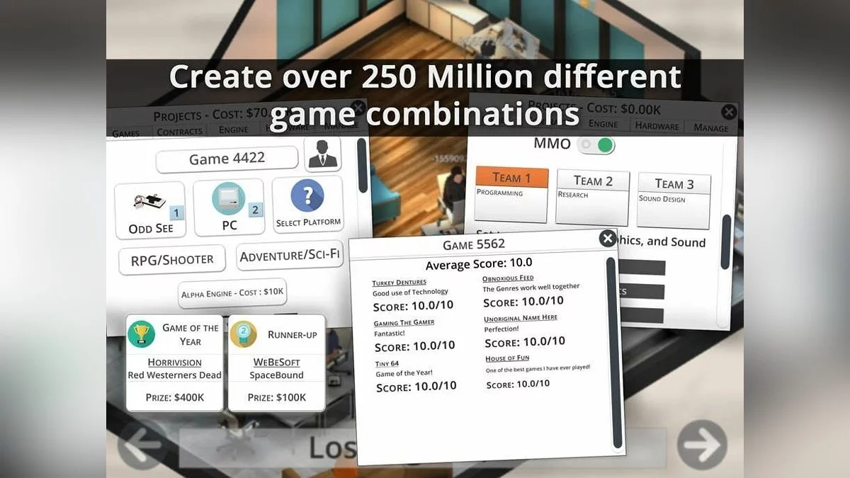 Скриншоты из Game Studio Tycoon 3 / Картинка 2