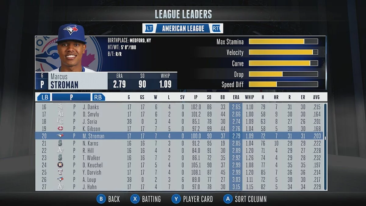 Скриншоты из R.B.I. Baseball 16