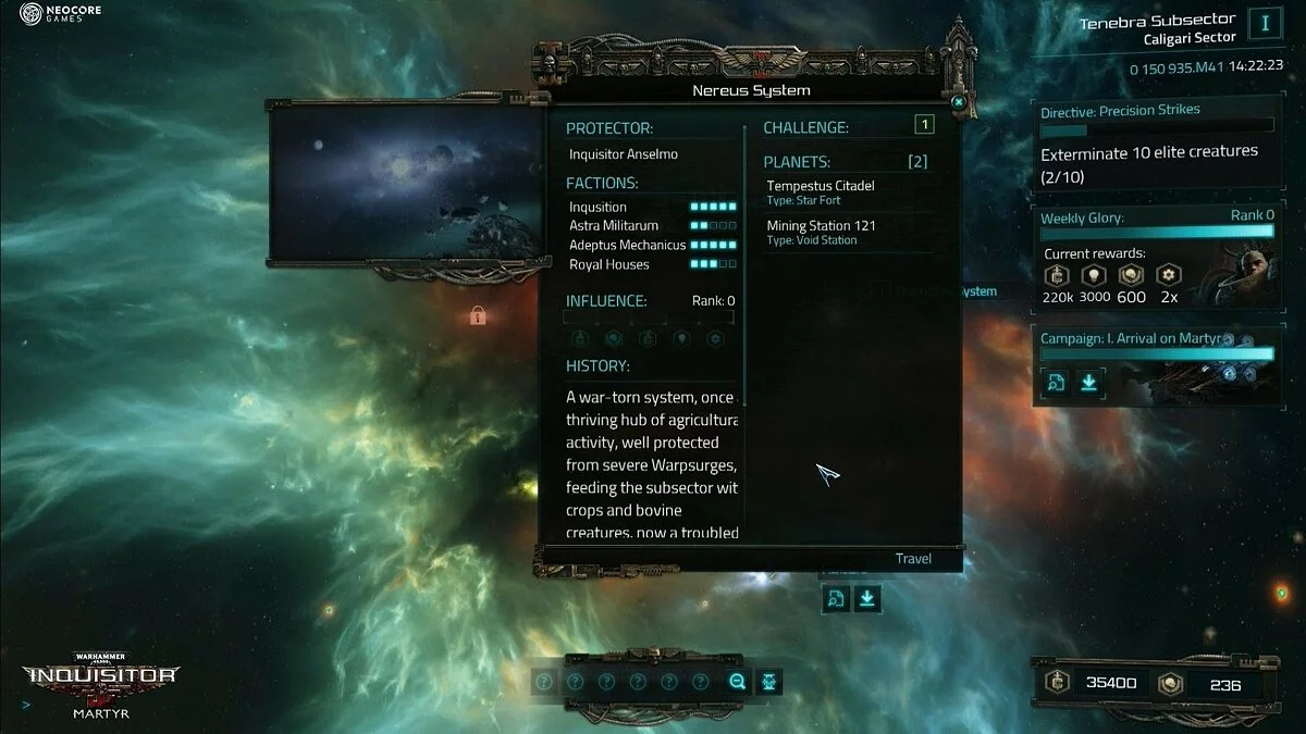 Скриншоты из Warhammer 40,000: Inquisitor – Martyr