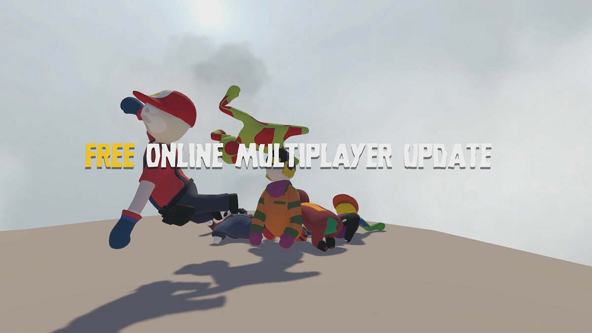 Human fall flat multiplayer. Human: Fall Flat (2-8 игроков) [3d]. Human: Fall Flat раздельный экран. Human Fall Flat драки. Human Fall Flat моды.