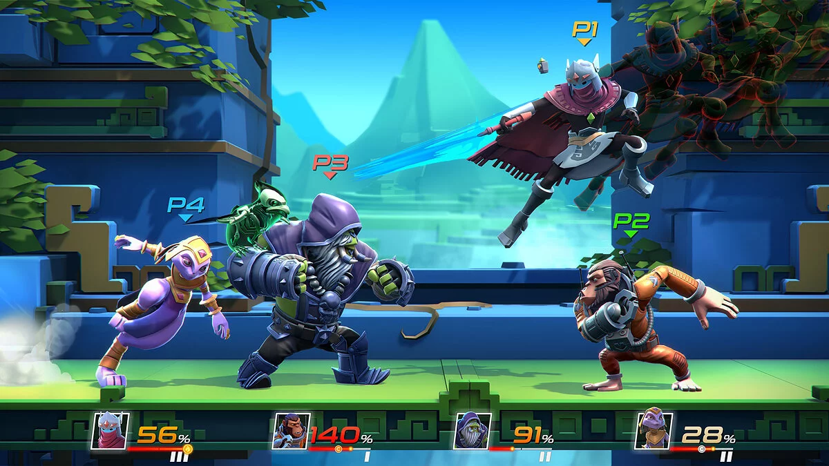 Скриншоты из Brawlout