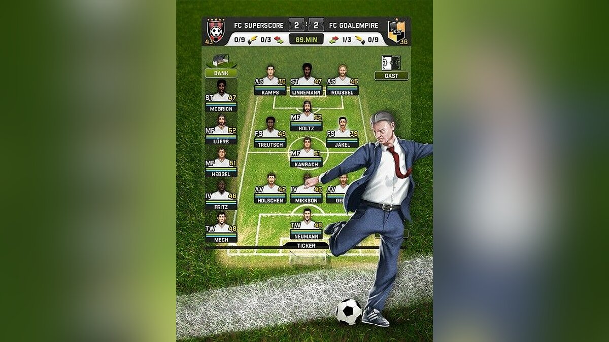 Mobile FC - Football Manager - что это за игра, трейлер, системные  требования, отзывы и оценки, цены и скидки, гайды и прохождение, похожие  игры