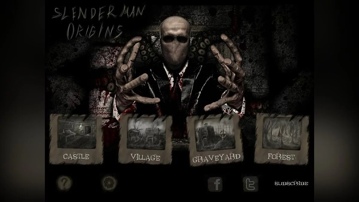 Скриншоты из Slender Man Origins