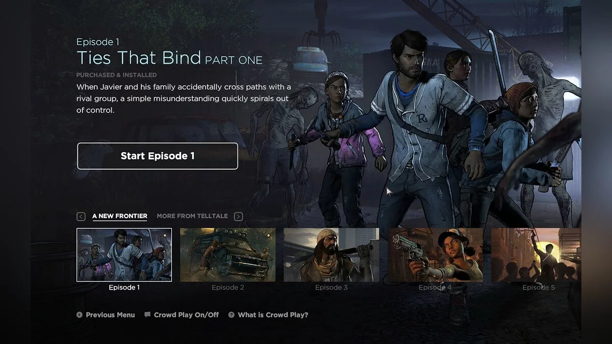 Скриншоты из The Walking Dead: A New Frontier / Картинка 107