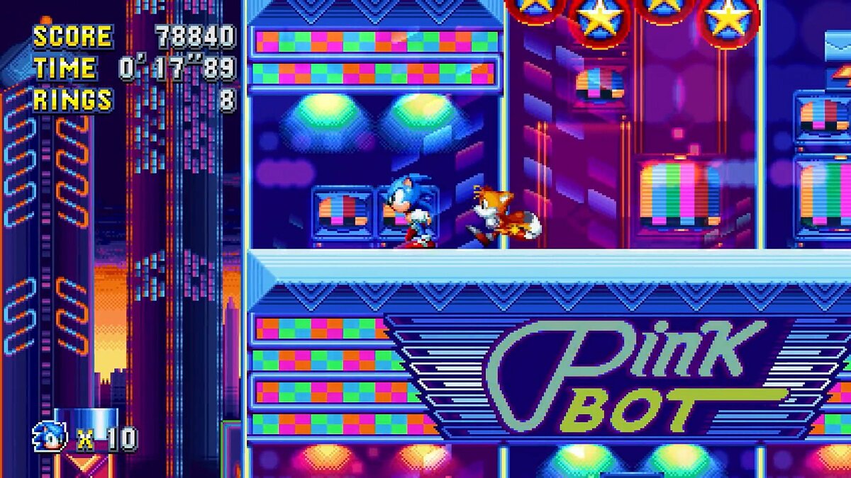 В Sonic Mania нет звука