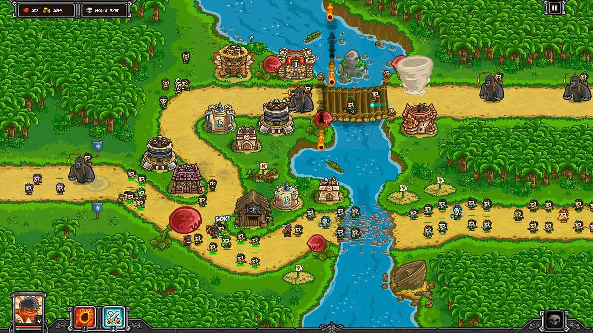 Kingdom Rush Frontiers - что это за игра, трейлер, системные требования,  отзывы и оценки, цены и скидки, гайды и прохождение, похожие игры