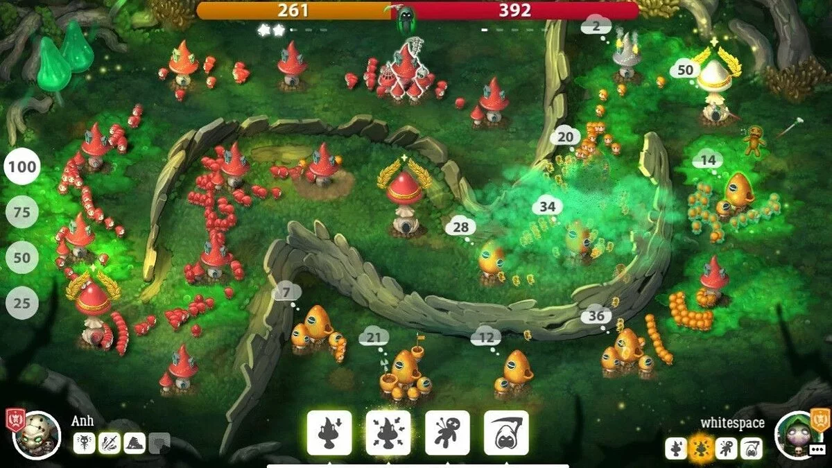 Скриншоты из Mushroom Wars 2