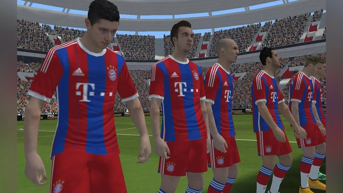 Скриншоты из PES Club Manager