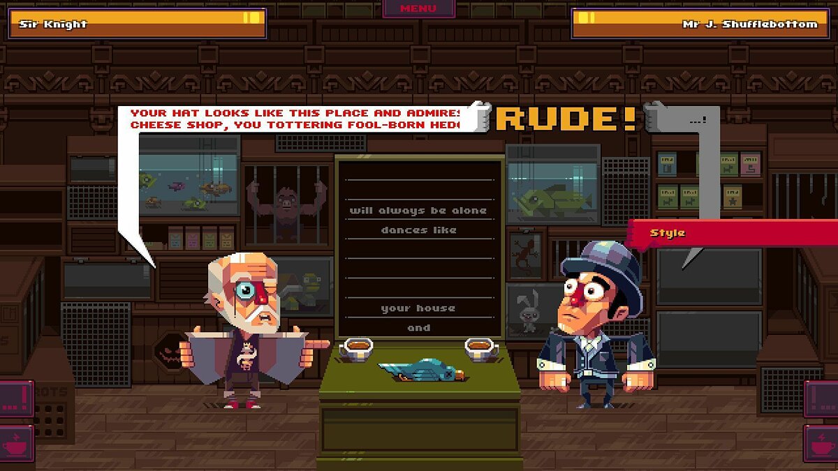 Oh…Sir! The Insult Simulator - что это за игра, трейлер, системные  требования, отзывы и оценки, цены и скидки, гайды и прохождение, похожие  игры