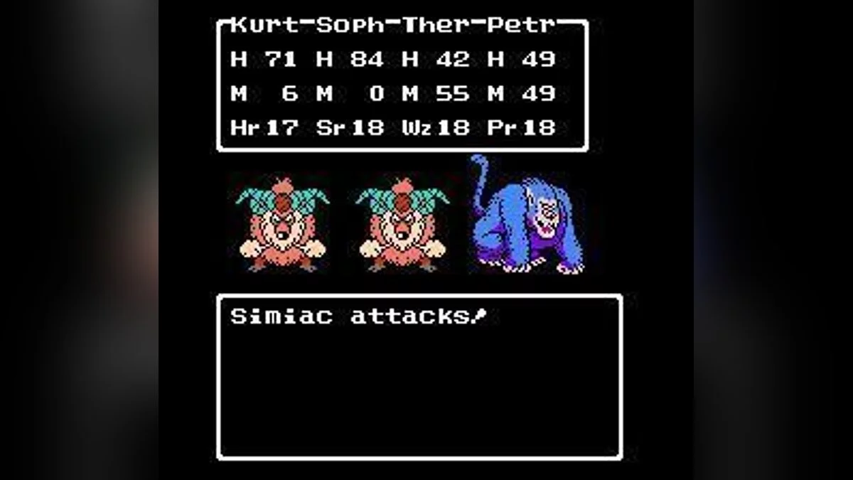 Скриншоты из Dragon Warrior 3