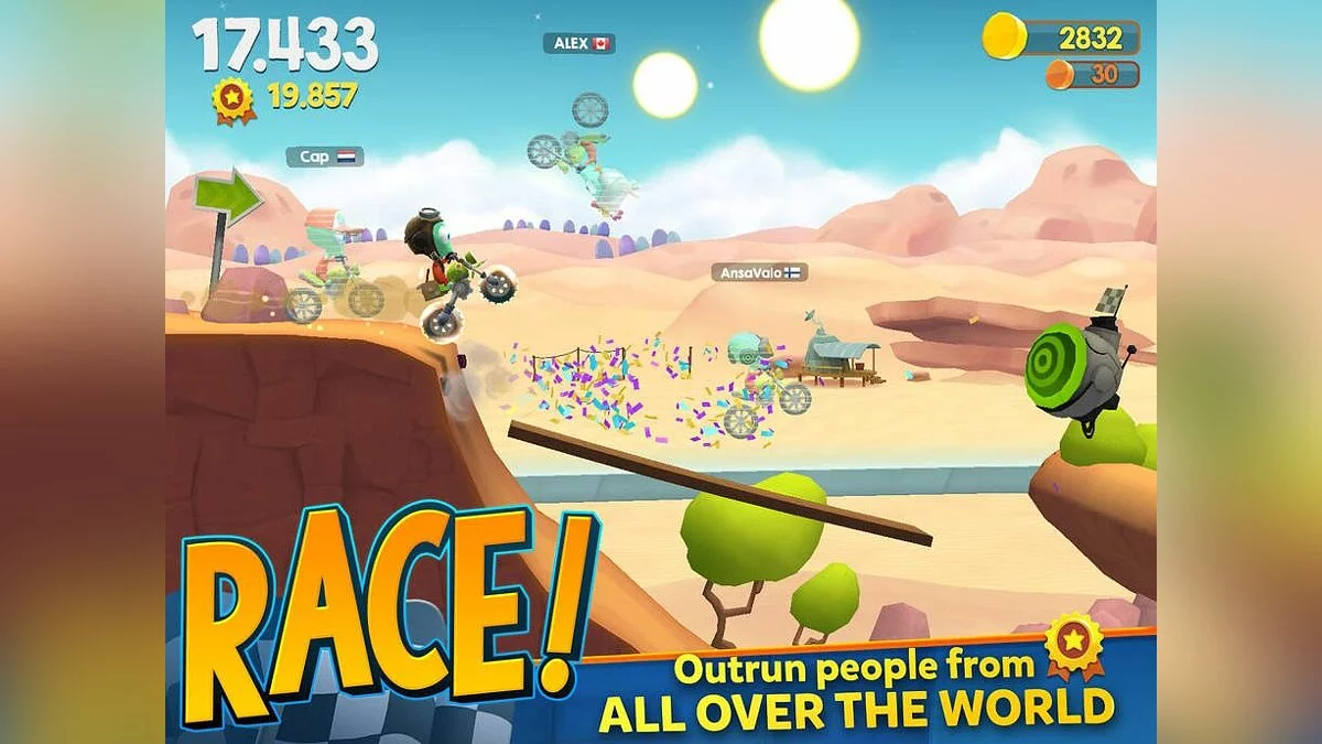 Скриншоты из Big Bang Racing