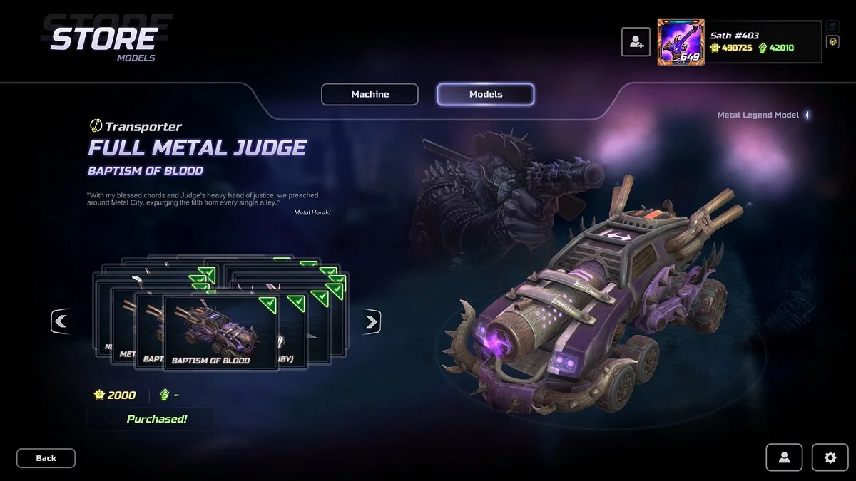 Скриншоты из Heavy Metal Machines
