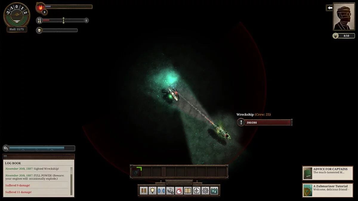 Скриншоты из Sunless Sea: Zubmariner