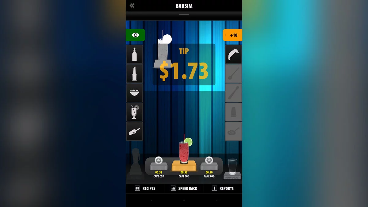 Скриншоты из BarSim