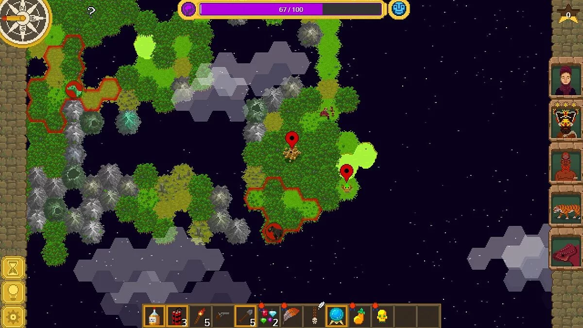 Скриншоты из Curious Expedition
