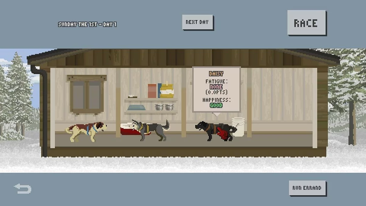 Скриншоты из Dog Sled Saga