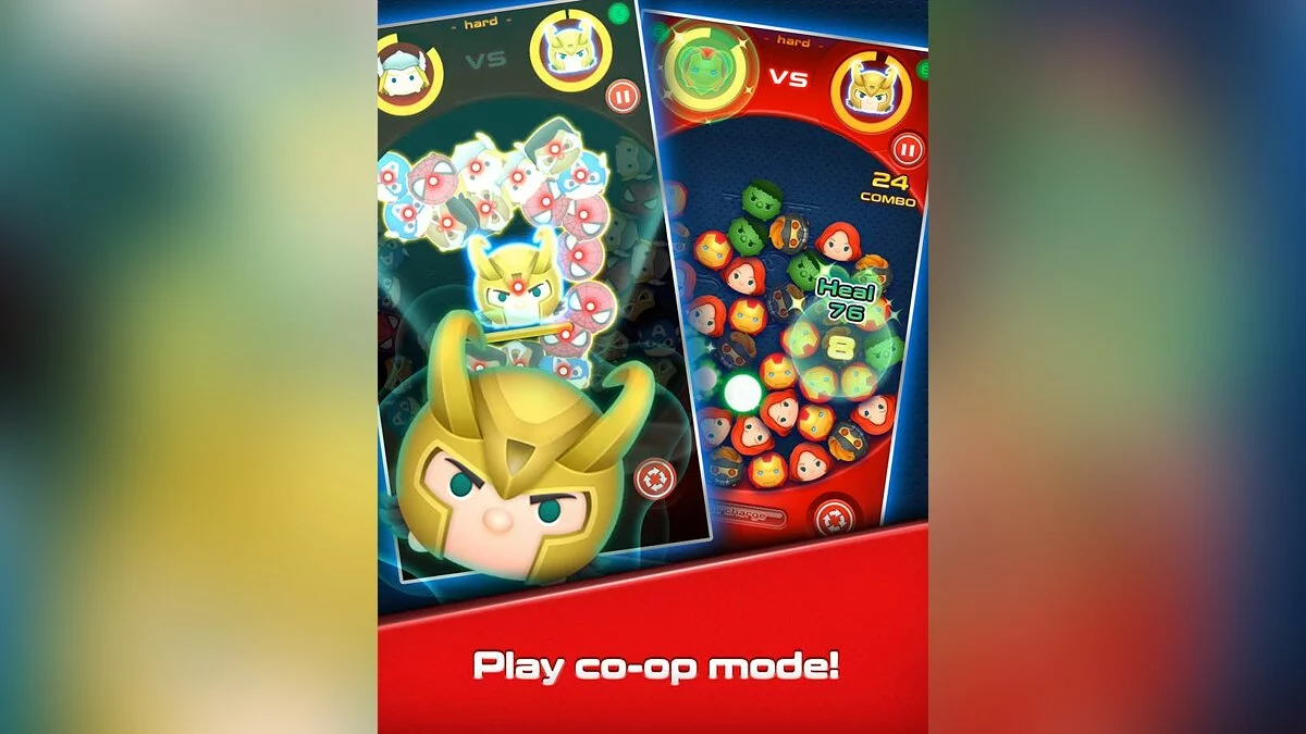 Скриншоты из Marvel Tsum Tsum