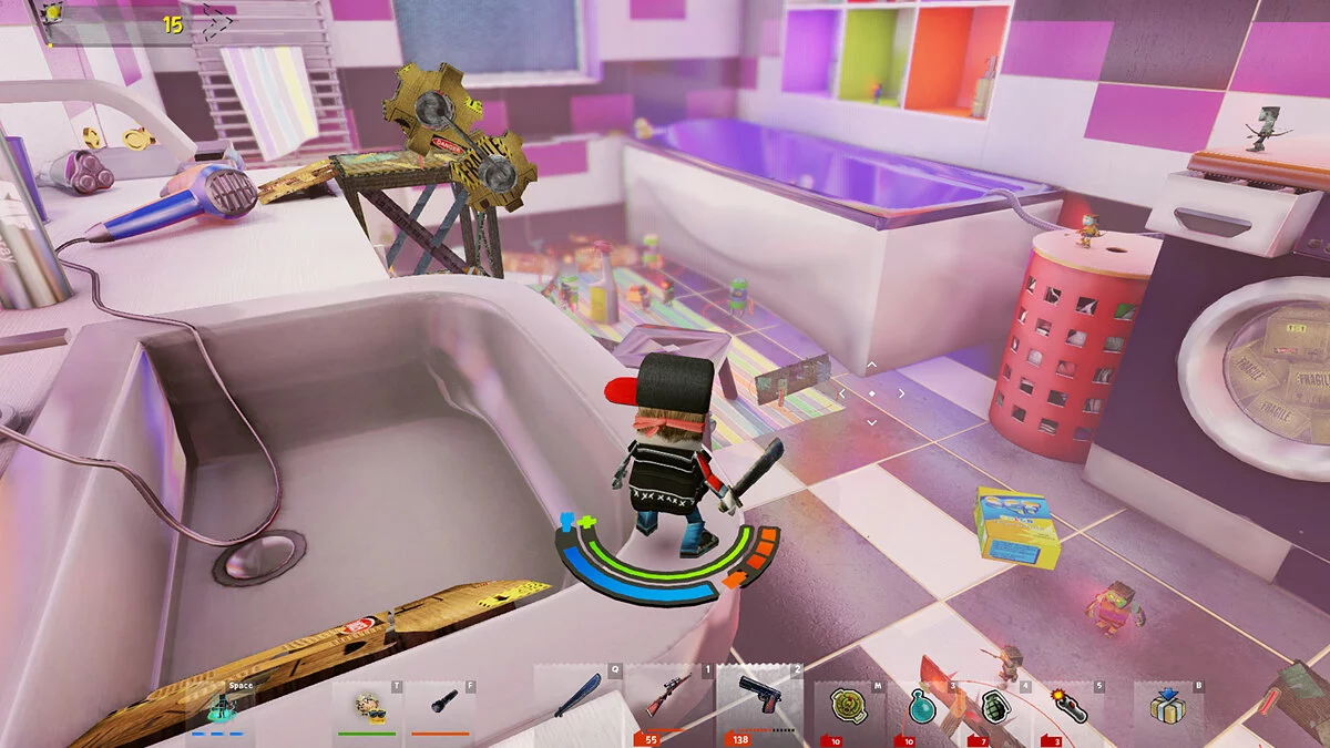 Скриншоты из Squareface