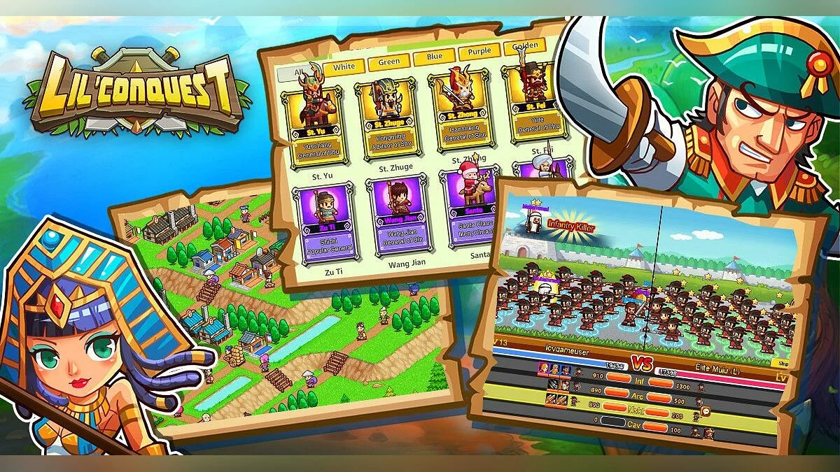 Скриншоты из Lil' Conquest