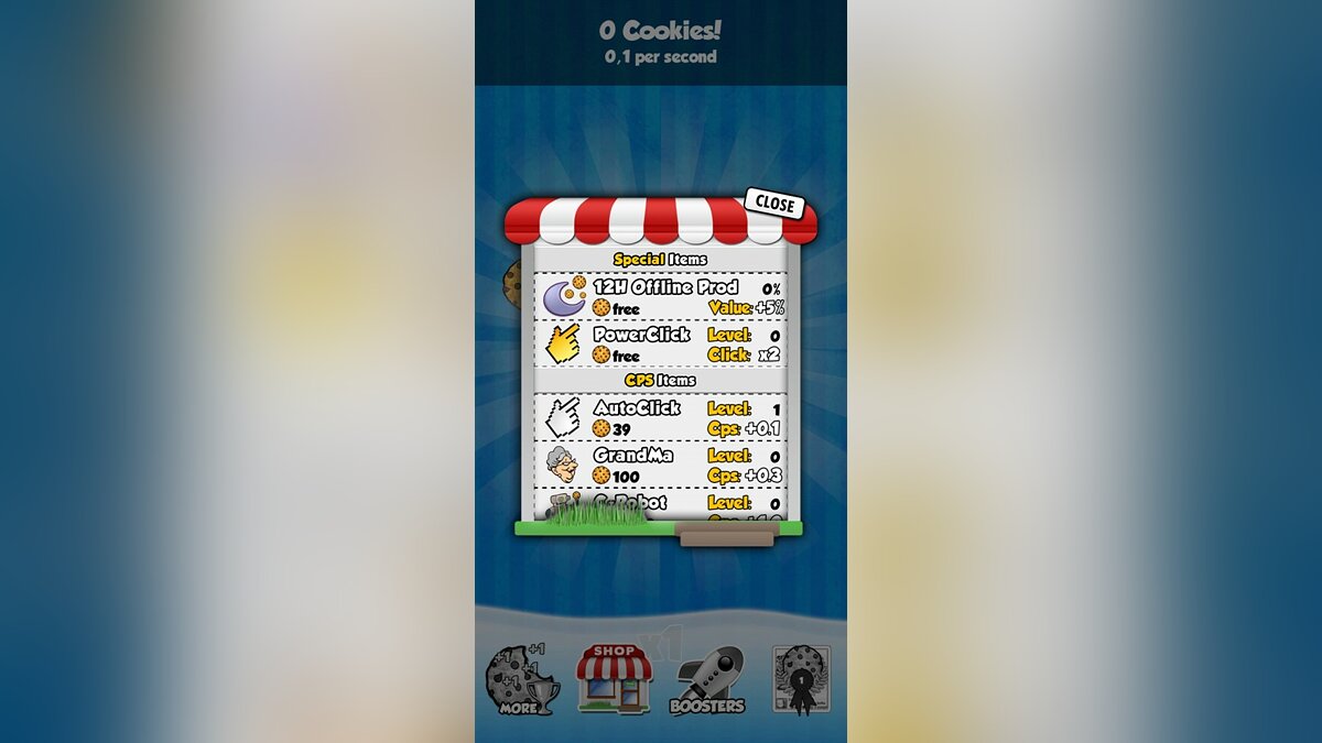 Скриншоты Cookie Clicker - всего 20 картинок из игры