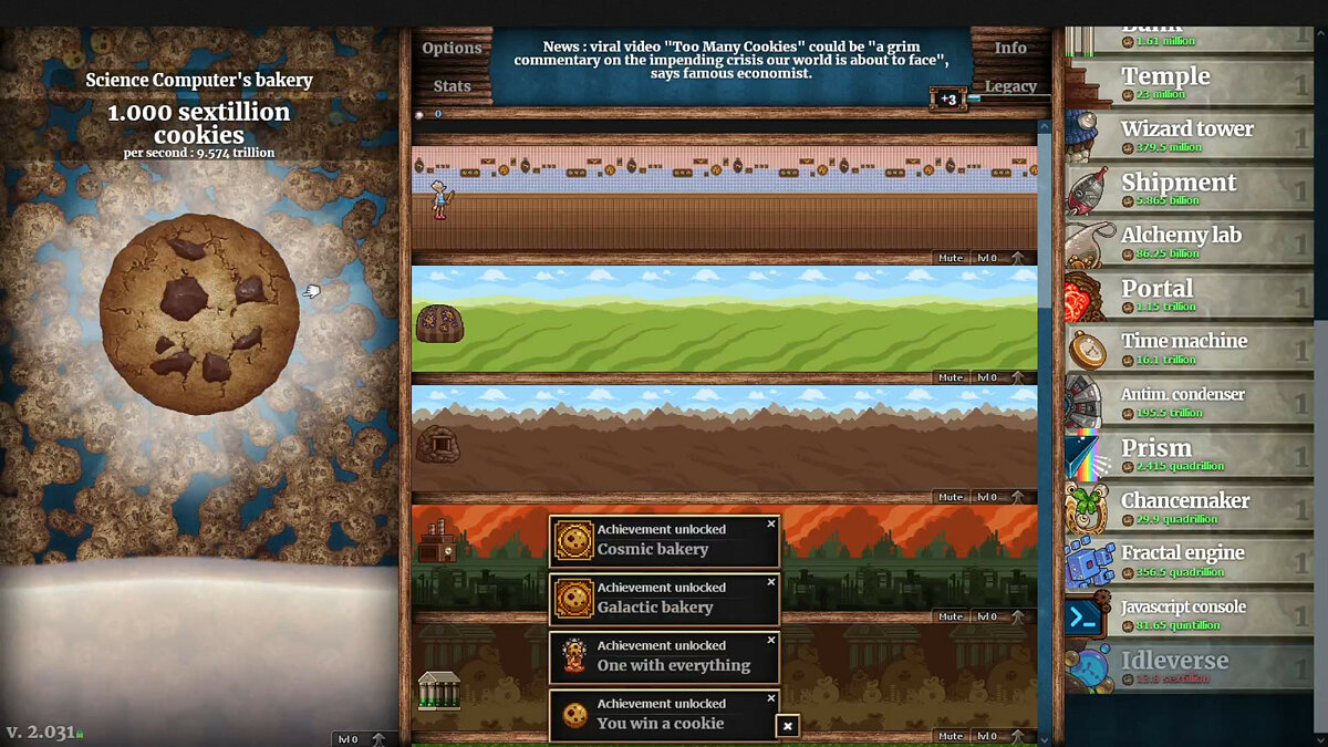 ТОП-26 - игры, похожие на Cookie Clicker - список лучших игр наподобие  Cookie Clicker