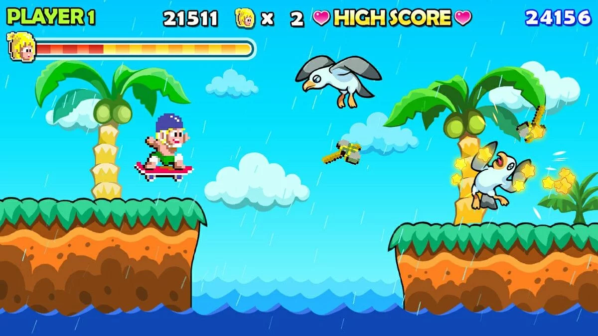 Скриншоты из Wonder Boy Returns