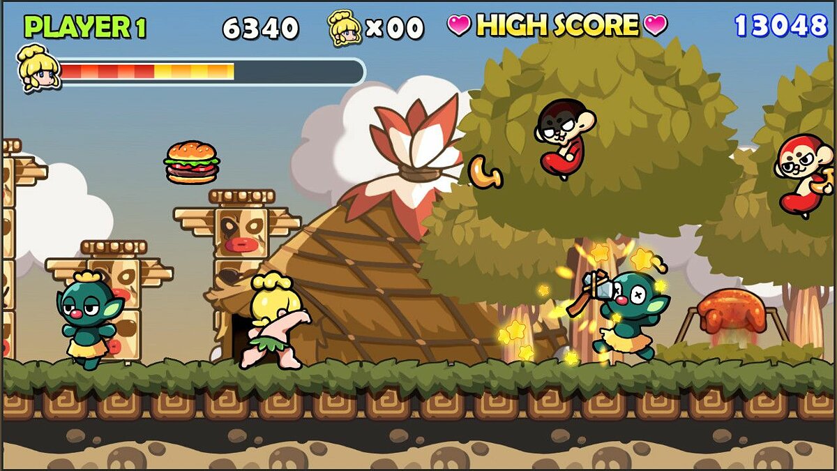 Wonder Boy Returns - что это за игра, трейлер, системные требования, отзывы  и оценки, цены и скидки, гайды и прохождение, похожие игры