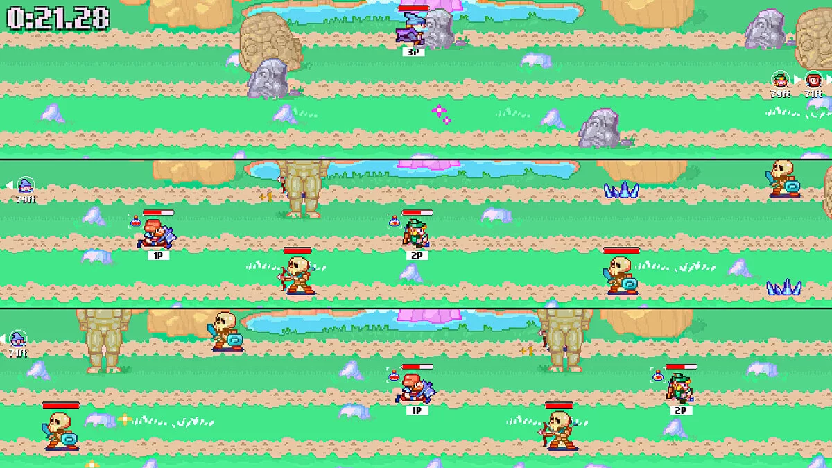 Скриншоты из Axe, Bow & Staff