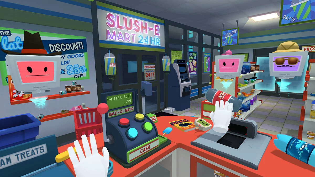 Скриншоты из Job Simulator
