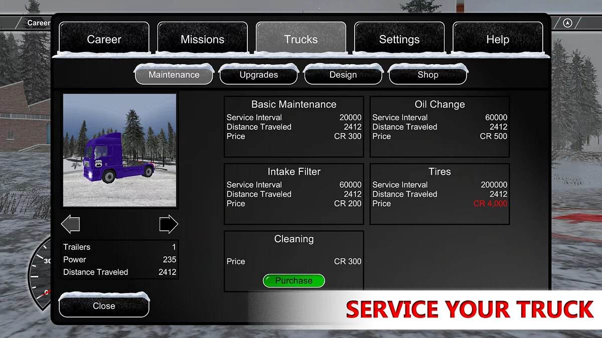 Скриншоты из Arctic Trucker Simulator