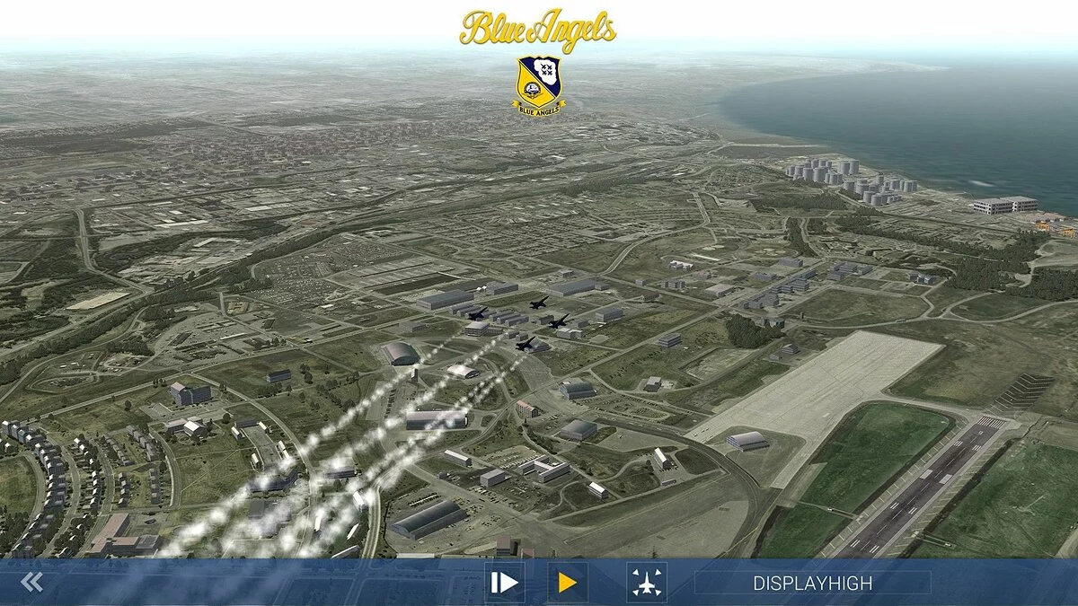 Скриншоты из BLUE ANGELS: Ready, Break!