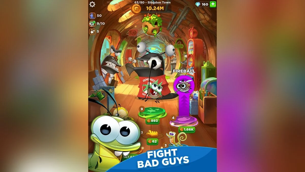 Скриншоты из Best Fiends Forever