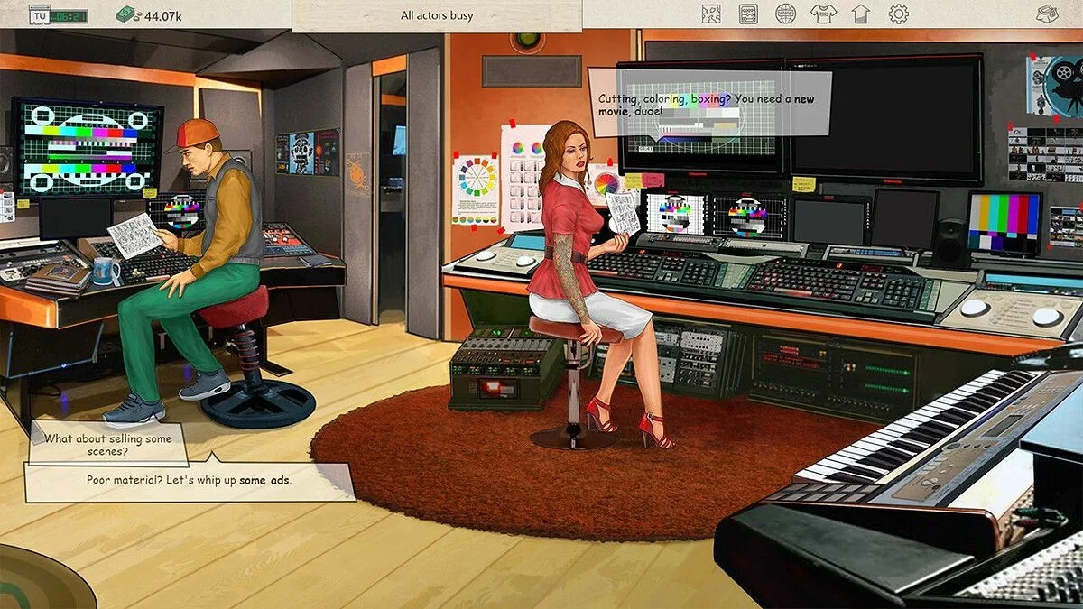 Скриншоты из Porno Studio Tycoon