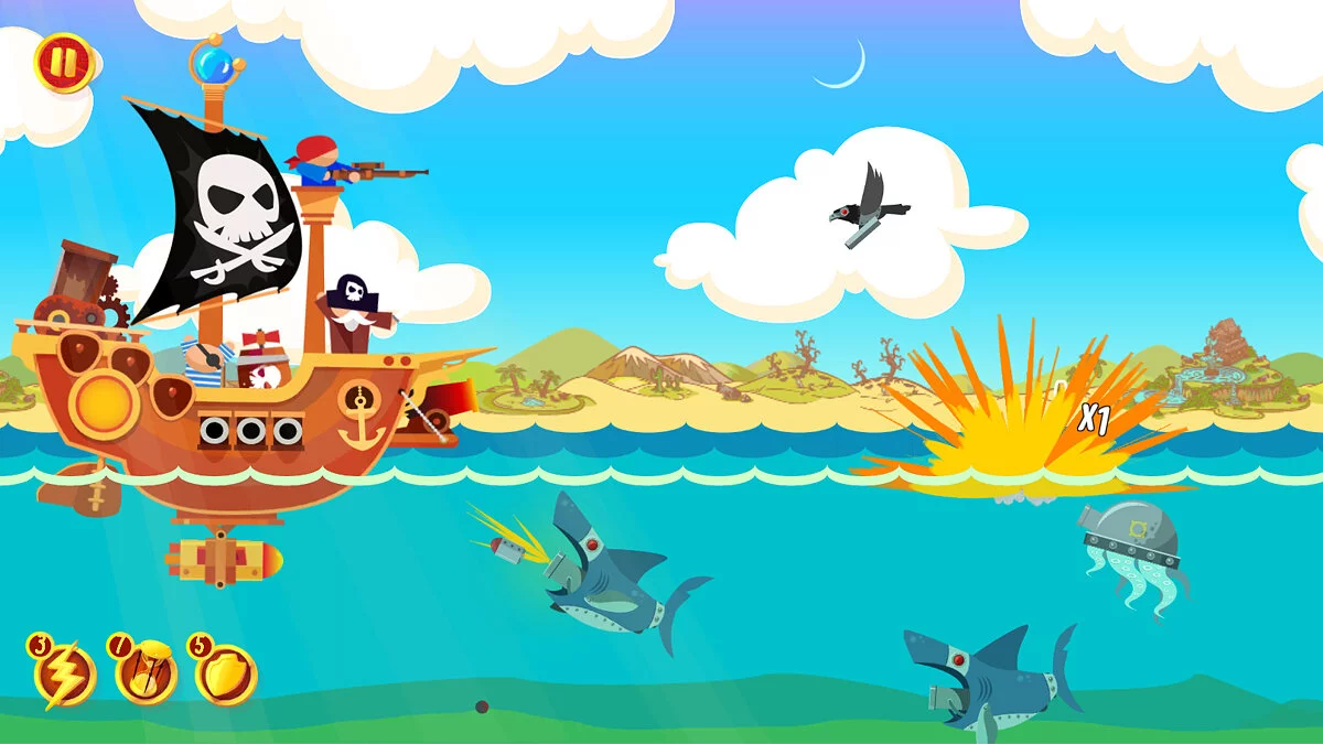 Скриншоты из Awesome Pirate Jack: Caribbean