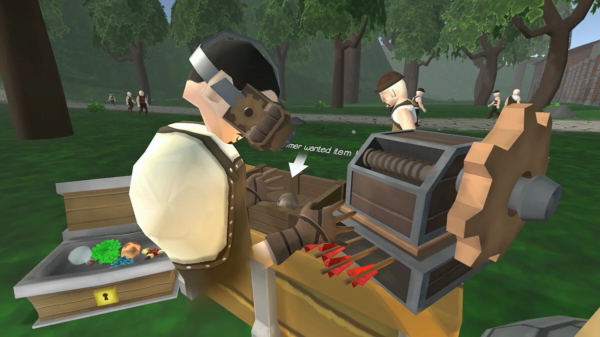 Скриншоты из Craft Keep VR