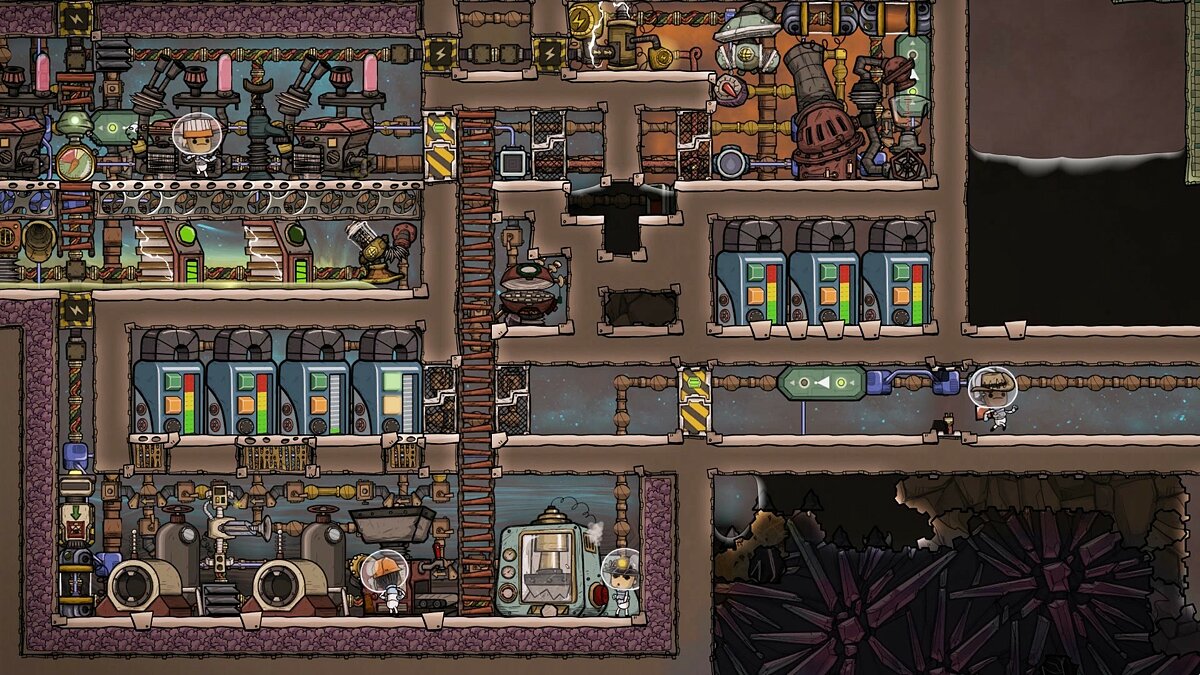 Карта oxygen not included