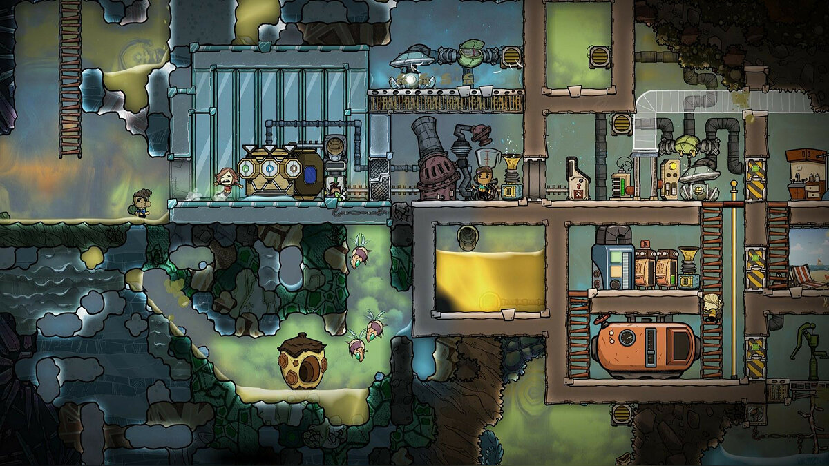 Oxygen Not Included тормозит. Низкий FPS