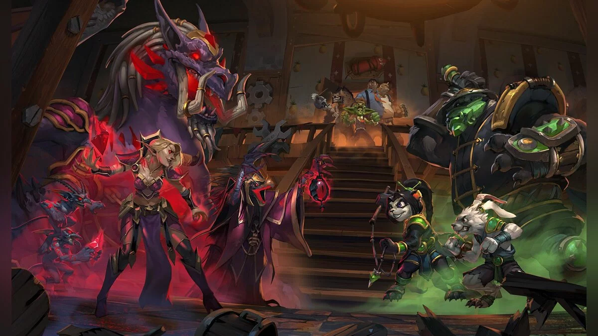 Скриншоты из Hearthstone: Mean Streets of Gadgetzan