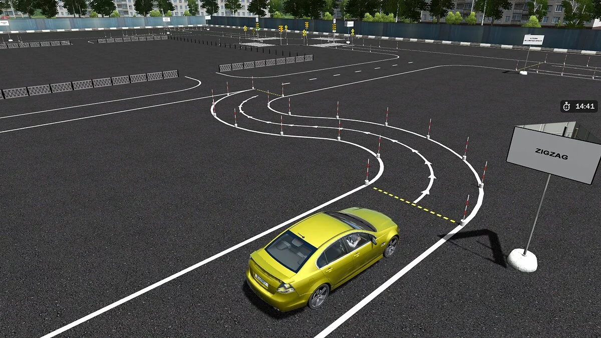 Скриншоты из City Car Driving