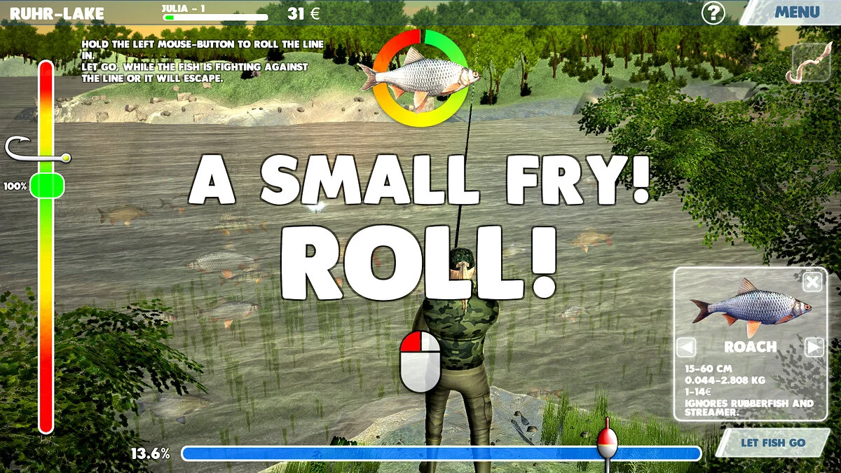 Скриншоты из 3D Arcade Fishing