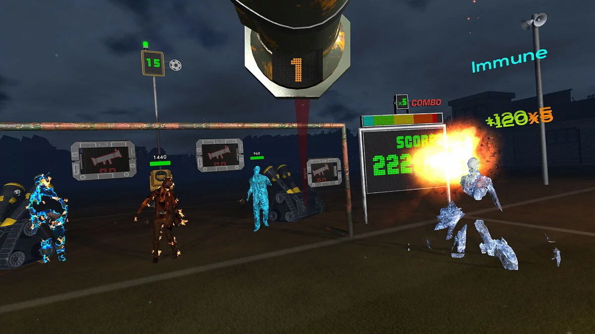 Скриншоты из Header Goal VR