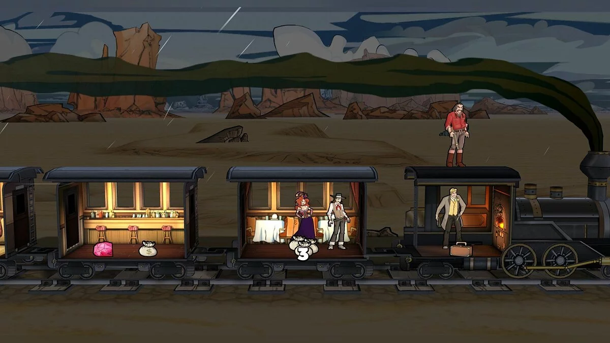 Скриншоты из Colt Express