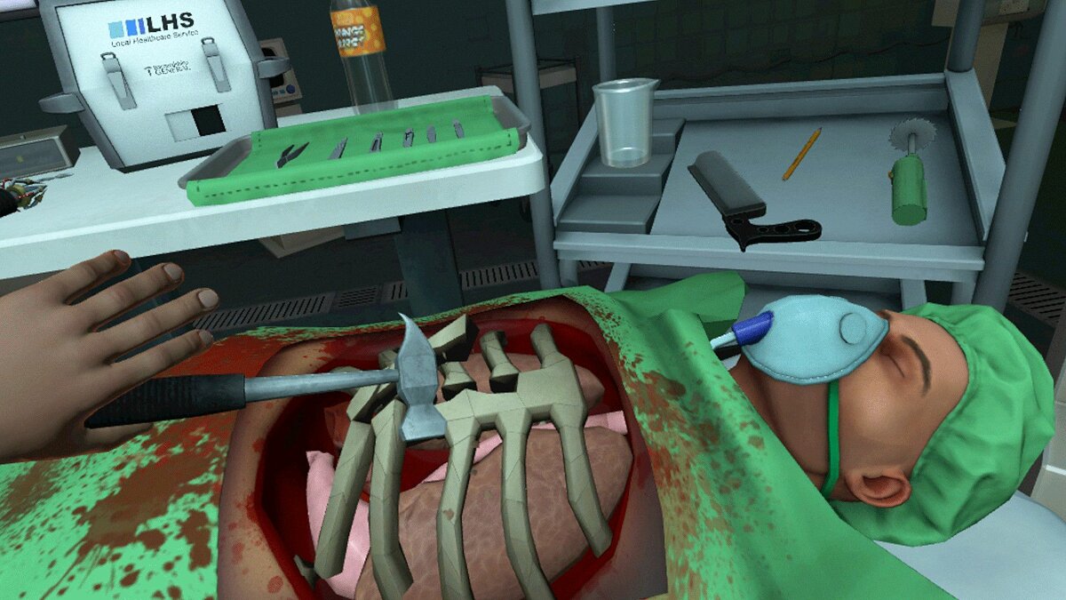 Surgeon Simulator: Experience Reality - что это за игра, трейлер, системные  требования, отзывы и оценки, цены и скидки, гайды и прохождение, похожие  игры Surgeon Simulator ER